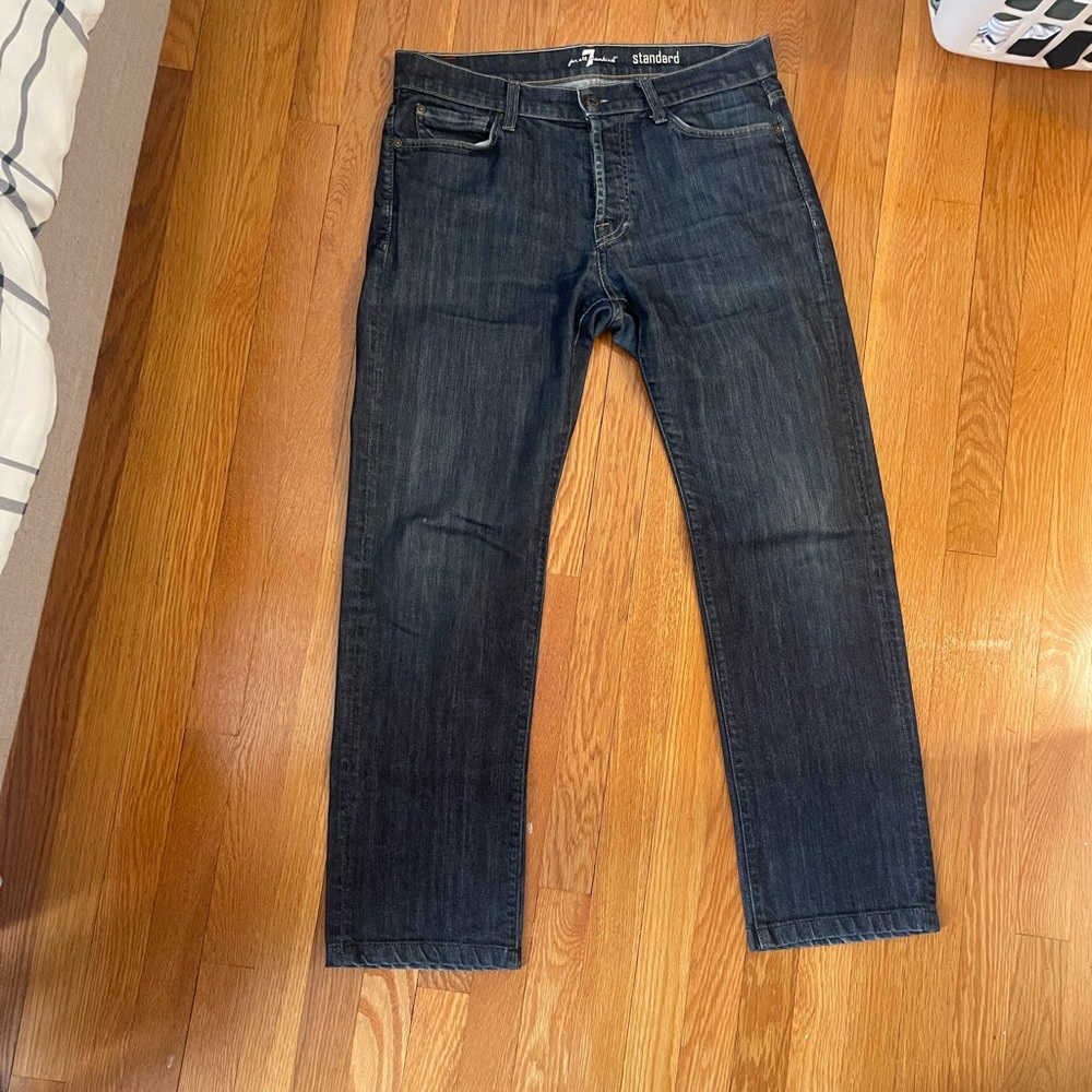 Mens 7 for all mankind standard jeans